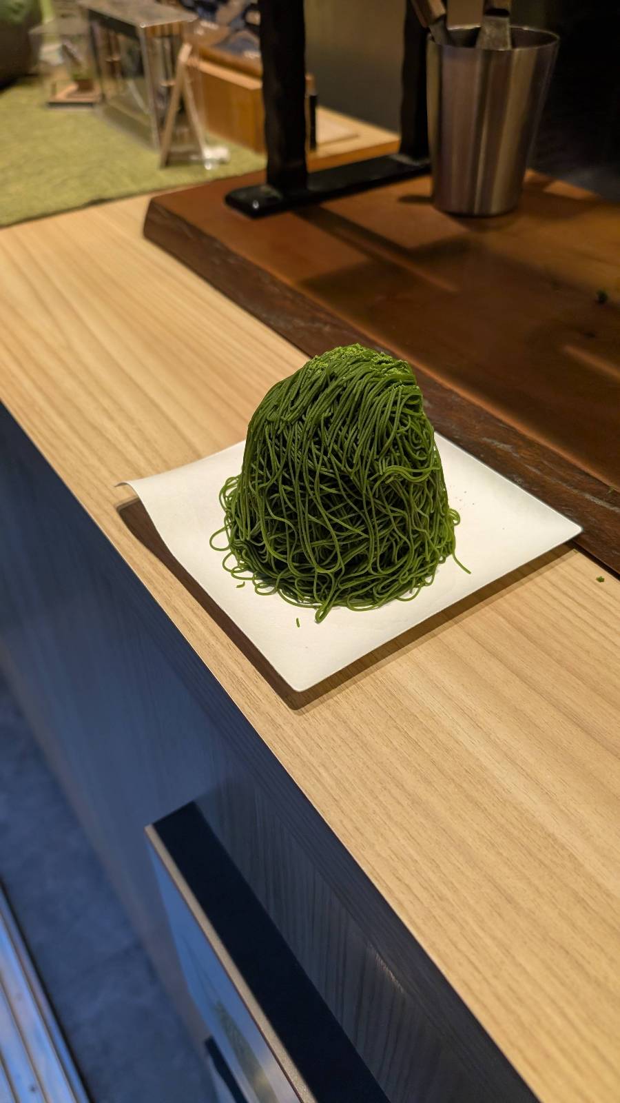 濱風茶房の抹茶モンブラン