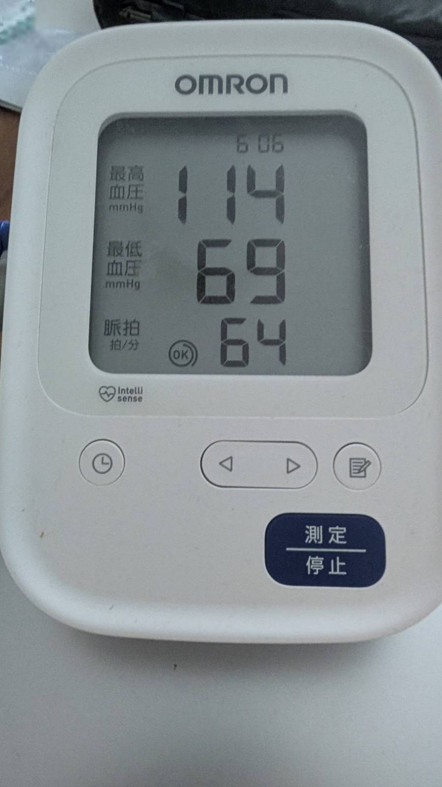 標準値になった自宅での血圧測定結果