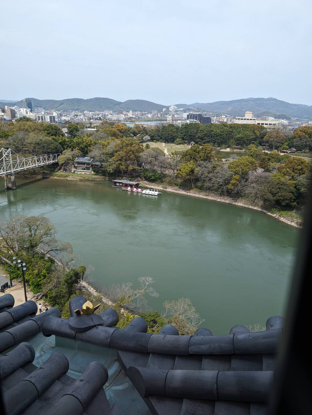 天守閣からの景色